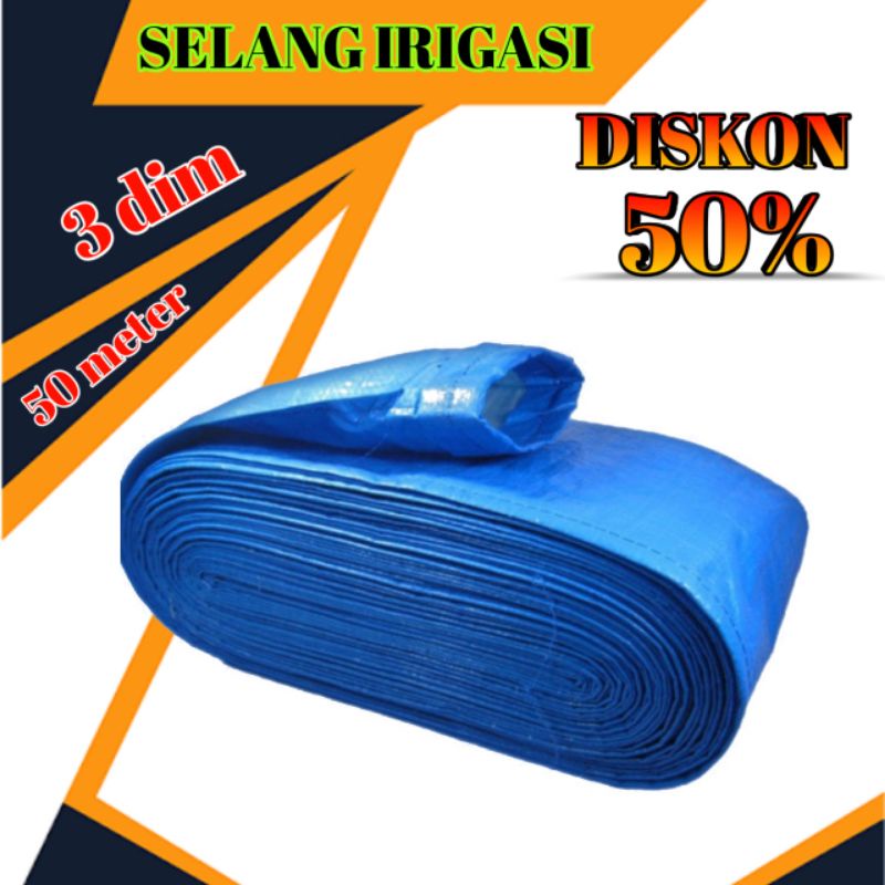 Jual Selang Terpal Plastik Dim Meter Selang Sawah Selang Irigadi Shopee Indonesia