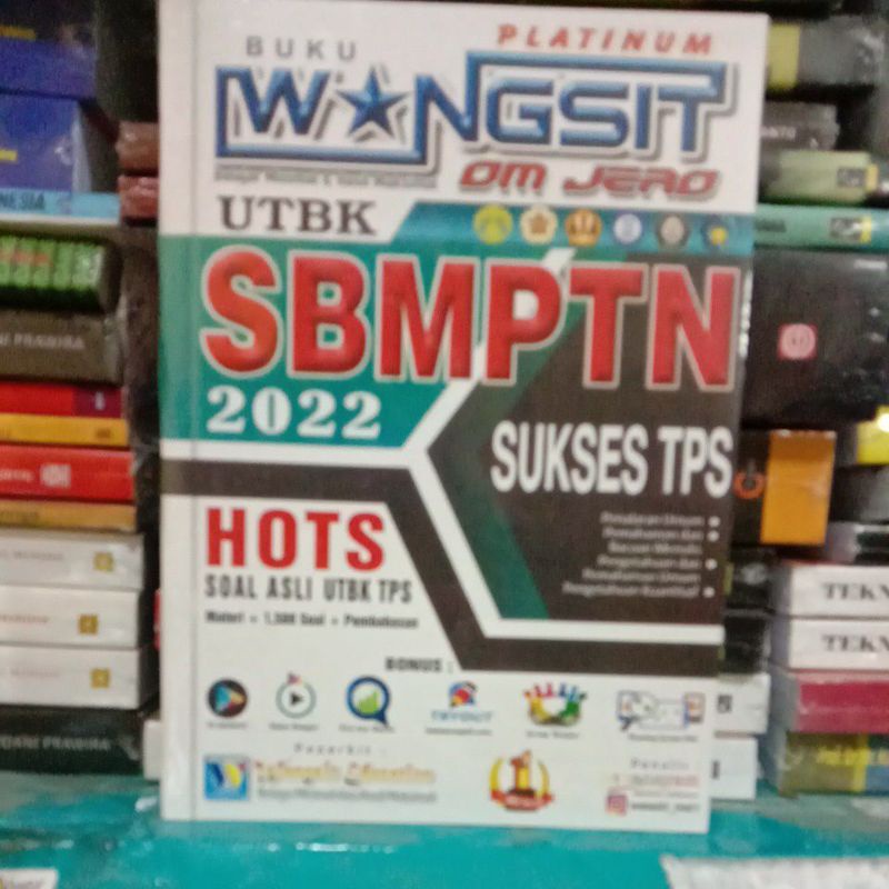 Jual Buku PLATINUM WANGSIT UTBK SBMPTN SUKSES TPS 2022 Shopee Indonesia