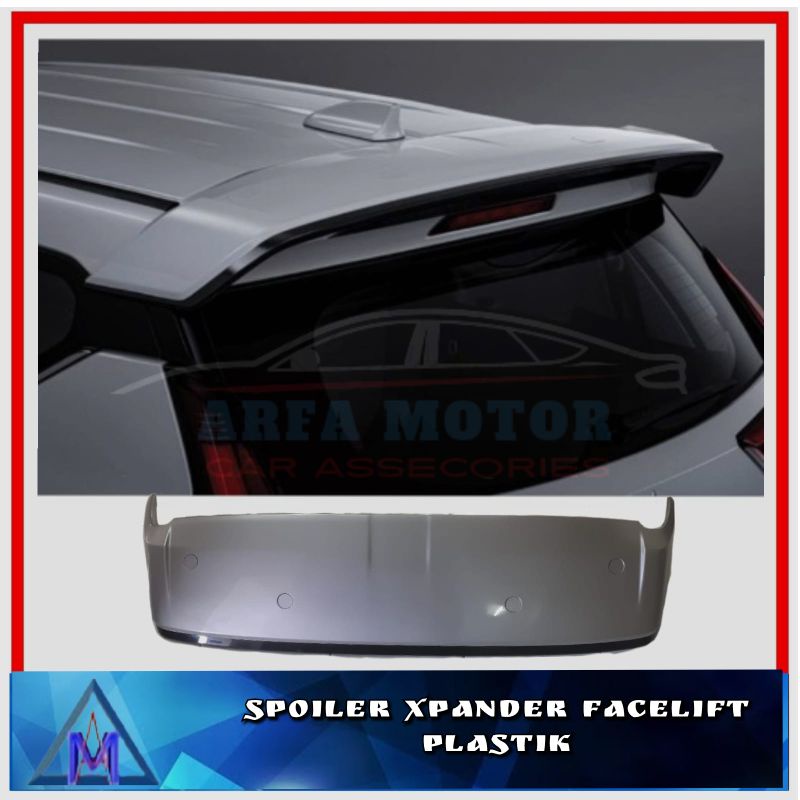 Jual Spoiler Xpander All New Plastik Wing Bagasi Atas All New Xpander ...