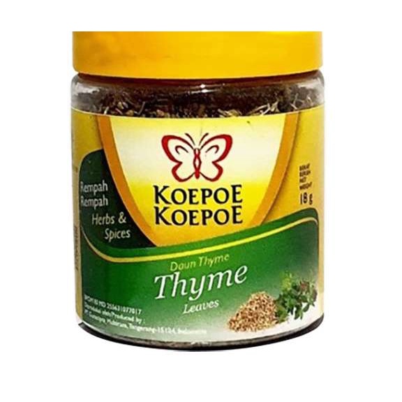 Jual KOEPOE DAUN THYME 18 GR Shopee Indonesia