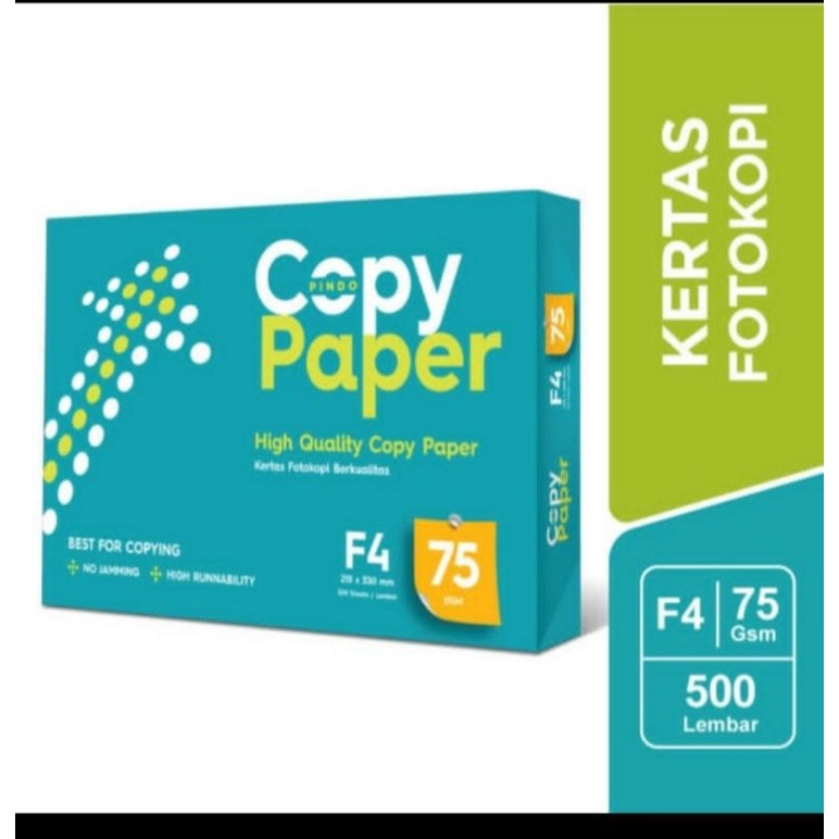 Jual Kertas F4 75 Gram Copy Paper Isi 5 Rim Shopee Indonesia