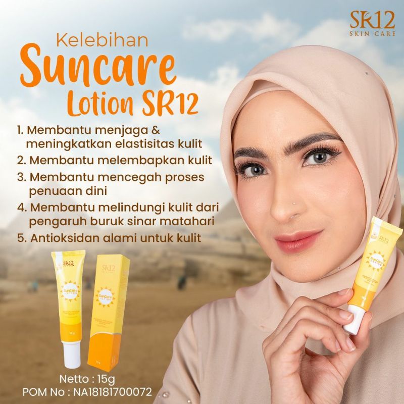 Jual FACE TREATMENT & SKIN SOLUTION !!! SUN CARE LOTION SR12 Shopee Indonesia