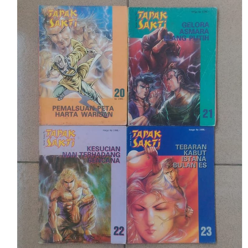 Jual Komik Tapak Sakti Tony Wong Shopee Indonesia 1415