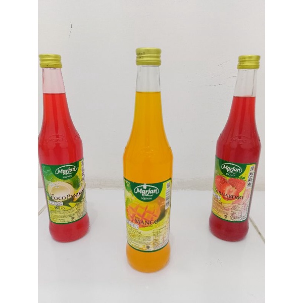 Jual Sirup Marjan Squash 450 Ml Shopee Indonesia