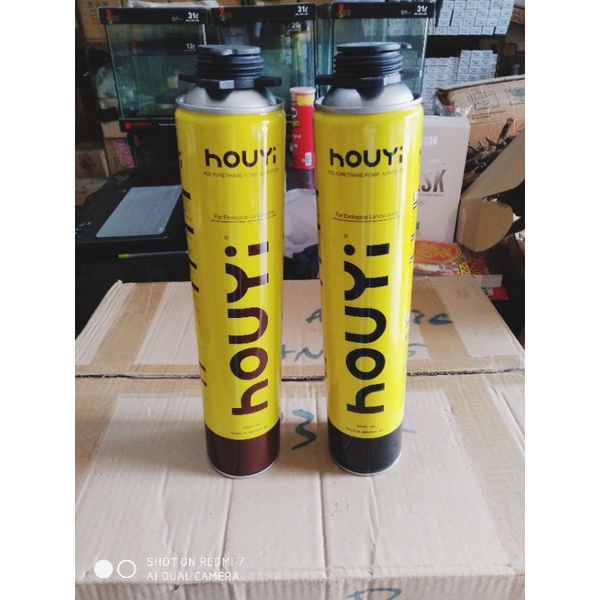 Jual HouYi Expanding Foam 750ml Paludarium Shopee Indonesia