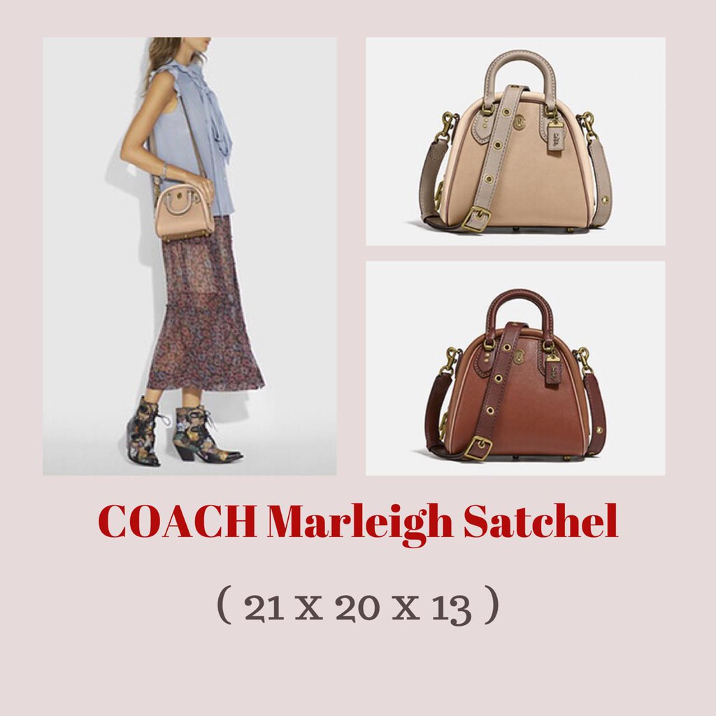 Coach marleigh best sale satchel 20