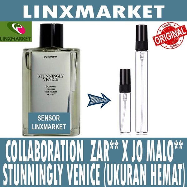 Jual COLLABORATION ZARA X JO MALONE STUNNINGLY VENICE UNISEX UKURAN