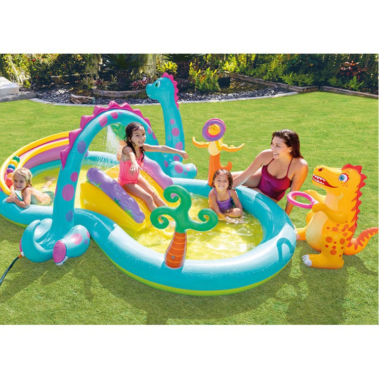 Jual Kolam Intex Dinoland Play Center 57135 Kolam Renang Mandi Bola