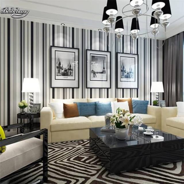 Jual Wallpapers dinding Garis Hitam GH 10 Meter Shopee Indonesia