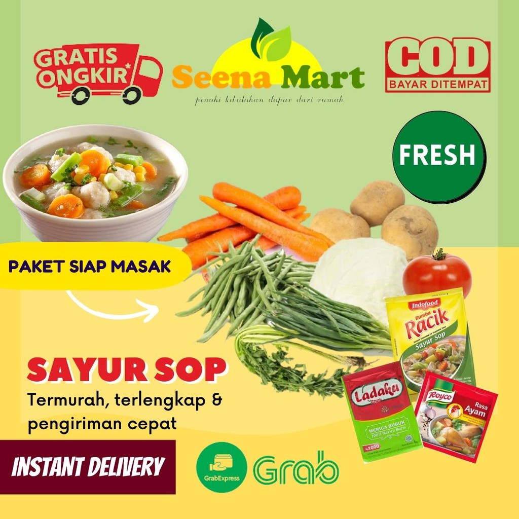 Jual Sayuran Segar Sop Paket Lengkap Sop Sopan Sayur Online Fresh Wortel Kentang Sayur Segar 