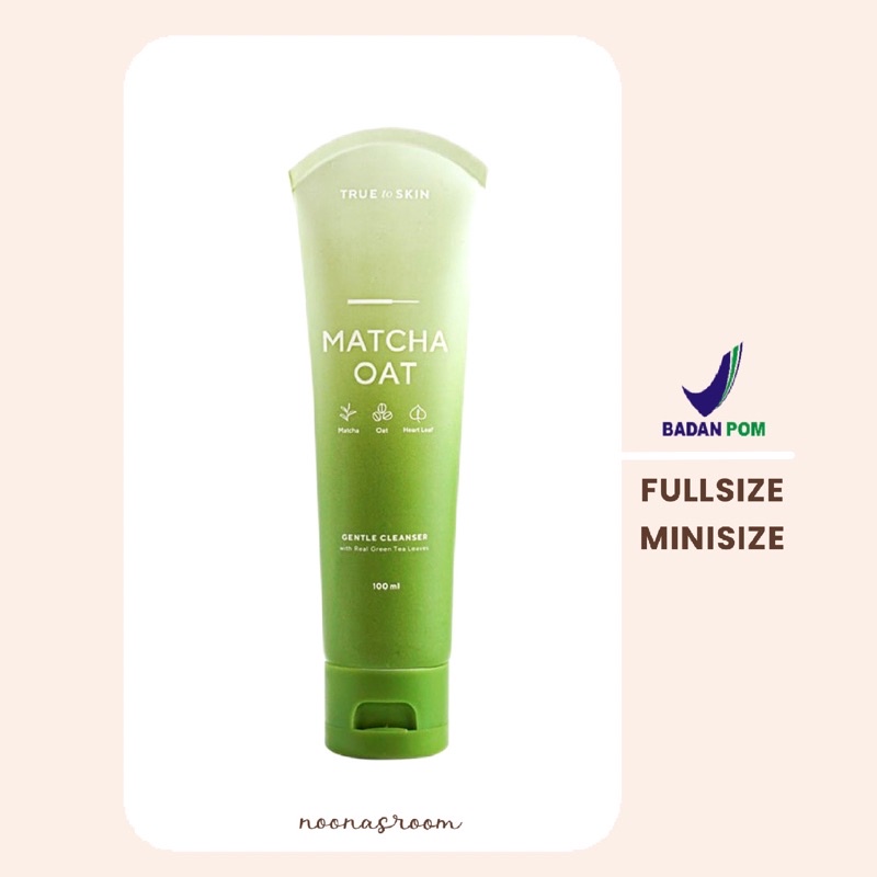 Jual TRUE TO SKIN Matcha Oat Gentle Cleanser Sabun Wajah Facial Wash ...