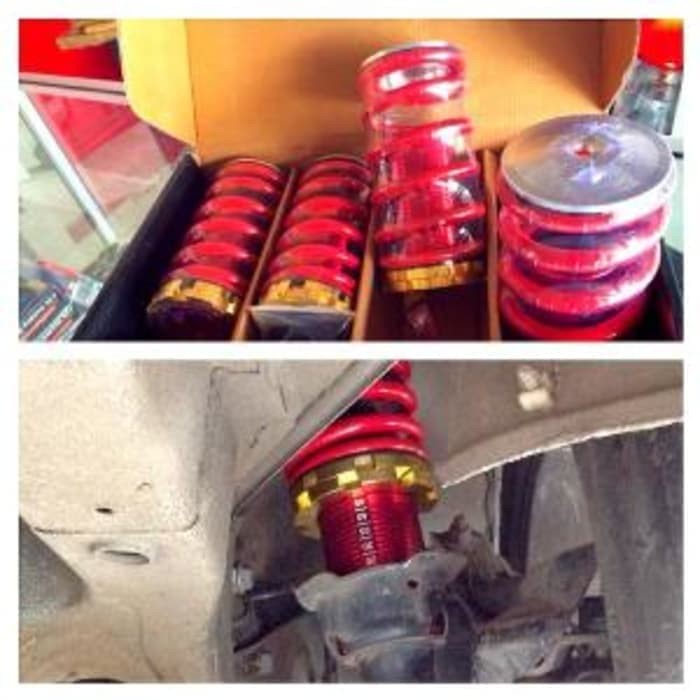 Jual Coilover Universal - Per Adjustable Coil Over Spring Coilover EG ...