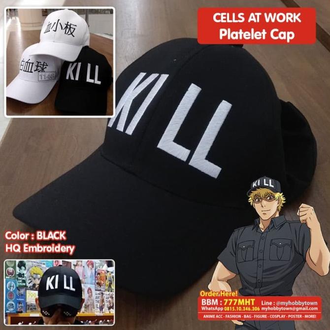 Cells At Work Cosplay Costume Platelet Cosplay Hat Neutrophil Acessories  Regulatory T Cell Cosplay Hats Hataraku Saibou