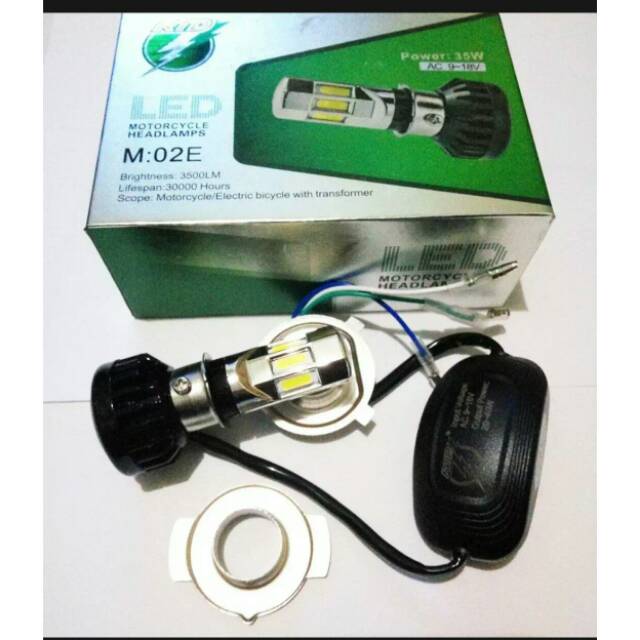 Jual Lampu Led Motor RTD 6sisi AC DC 35Watt 100% original RTD - PUTIH ...