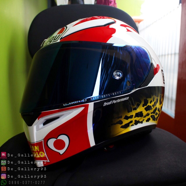 Agv k1 hot sale flat visor