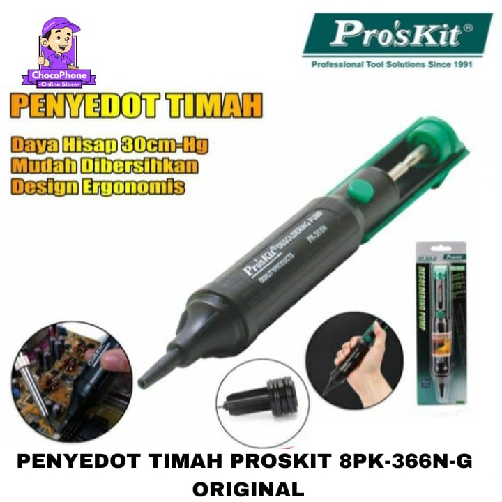 Jual Penyedot Timah Proskit 8PK366NG Desoldering Pump Original