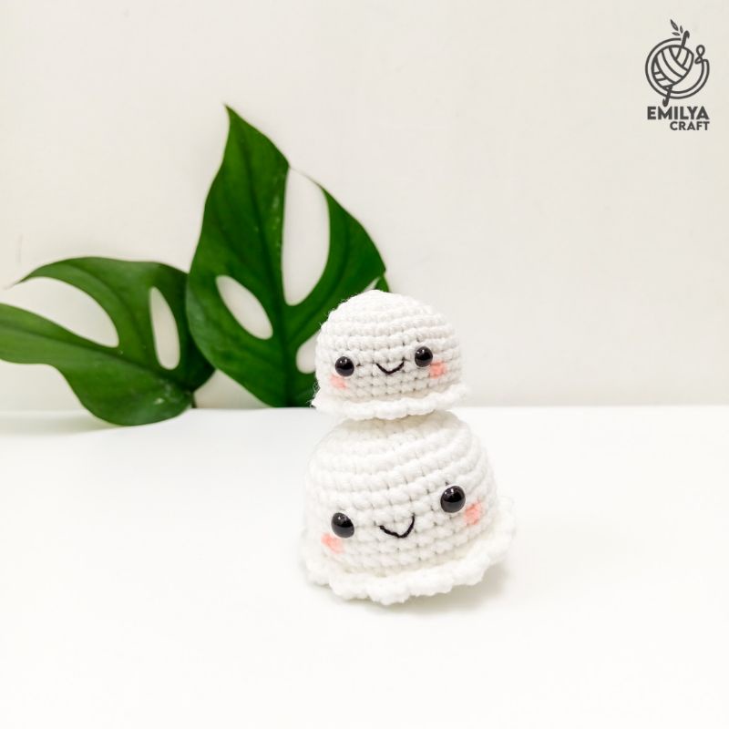 Jual Boneka Rajut Hantu ( Ghost Amigurumi ) | Shopee Indonesia