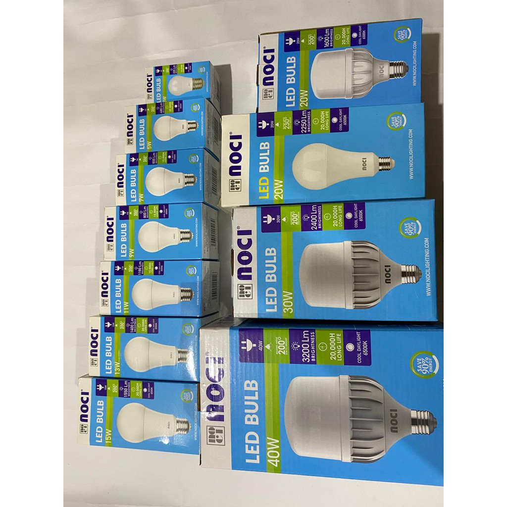 Jual Lampu LED 11 Watt Noci | Shopee Indonesia