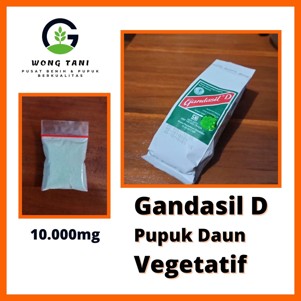 Jual Pupuk Gandasil D Daun NPK Manjemuk Vegetatif Nutrisi Pertumbuhan ...