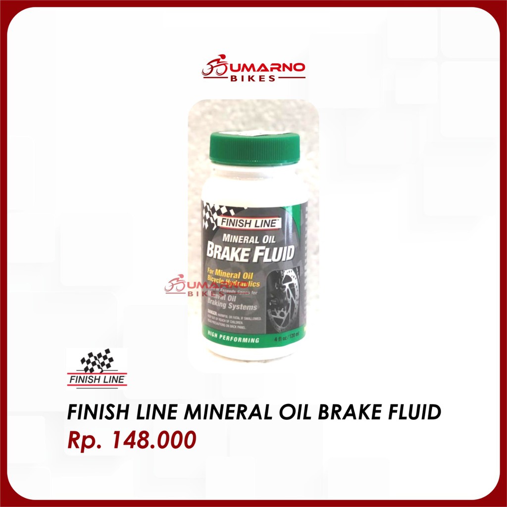Jual Finish Line Mineral Oil Brake Fluid 4oz / 120ml Shopee Indonesia