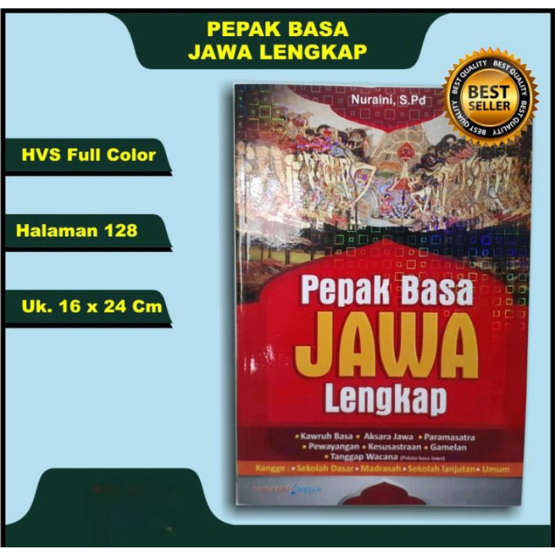 Jual Buku Pepak Bahasa Jawa_Lengkap dengan Aksara dan Kawruh Basa ...