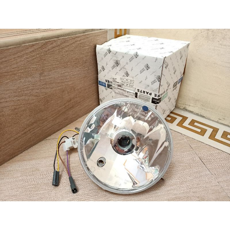 Jual Headlamp Lampu Depan Reflektor Vespa New Px Original Piaggio Triom Newpx Shopee Indonesia