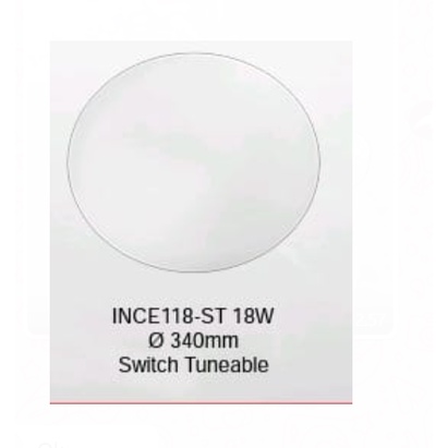 Jual Lampu Inlite Led Baret Ceiling Light Series 18 Watt INCE118 ...