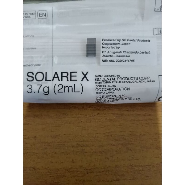 Jual GC Solare X Composite, Komposit GC, Bahan Tambal Gigi | Shopee ...