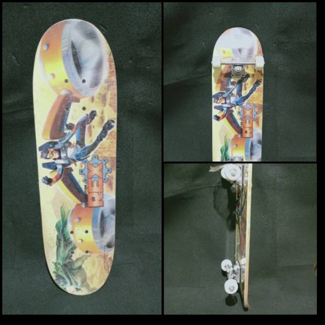 Jual Skateboard REX Generator S12 Cartoon Network Last Stok Shopee