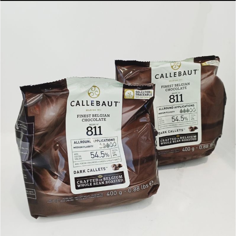 Callebaut Dark Chocolate 1Kg | Recipe 811 - Purple Cupcakes - View #3