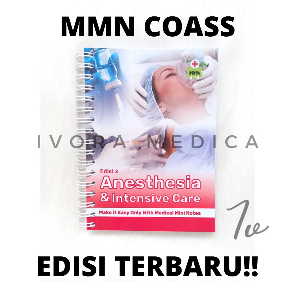 Jual Medical Mini Notes Anesthesia And Intensive Care Mmn Anestesi