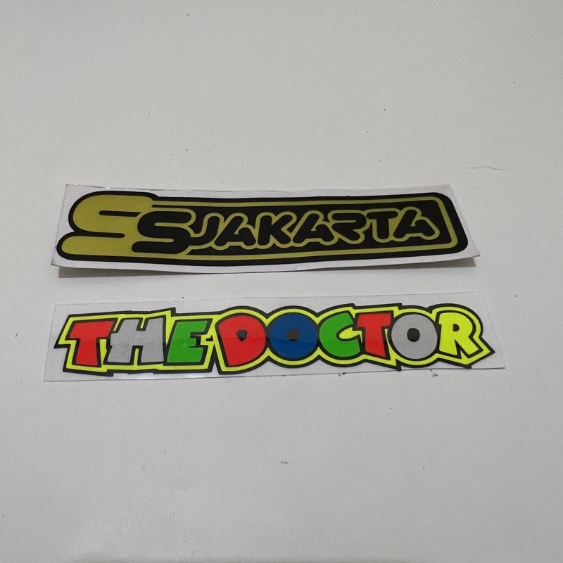 Jual STICKER THE DOCTOR CUTTING | Shopee Indonesia