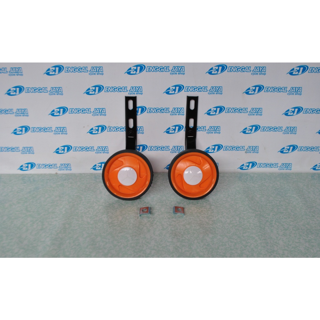 Jual Roda Samping Bahan Karet Tebal 12 & 16 Inch - Roda Pembantu Besi ...