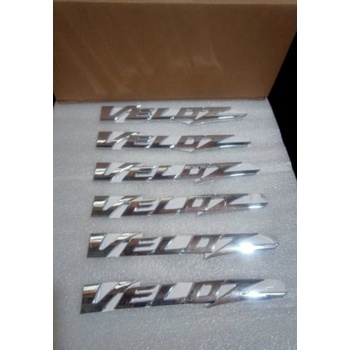 Jual Unik emblem tulisan veloz asli original bawaan mobil utk new ...