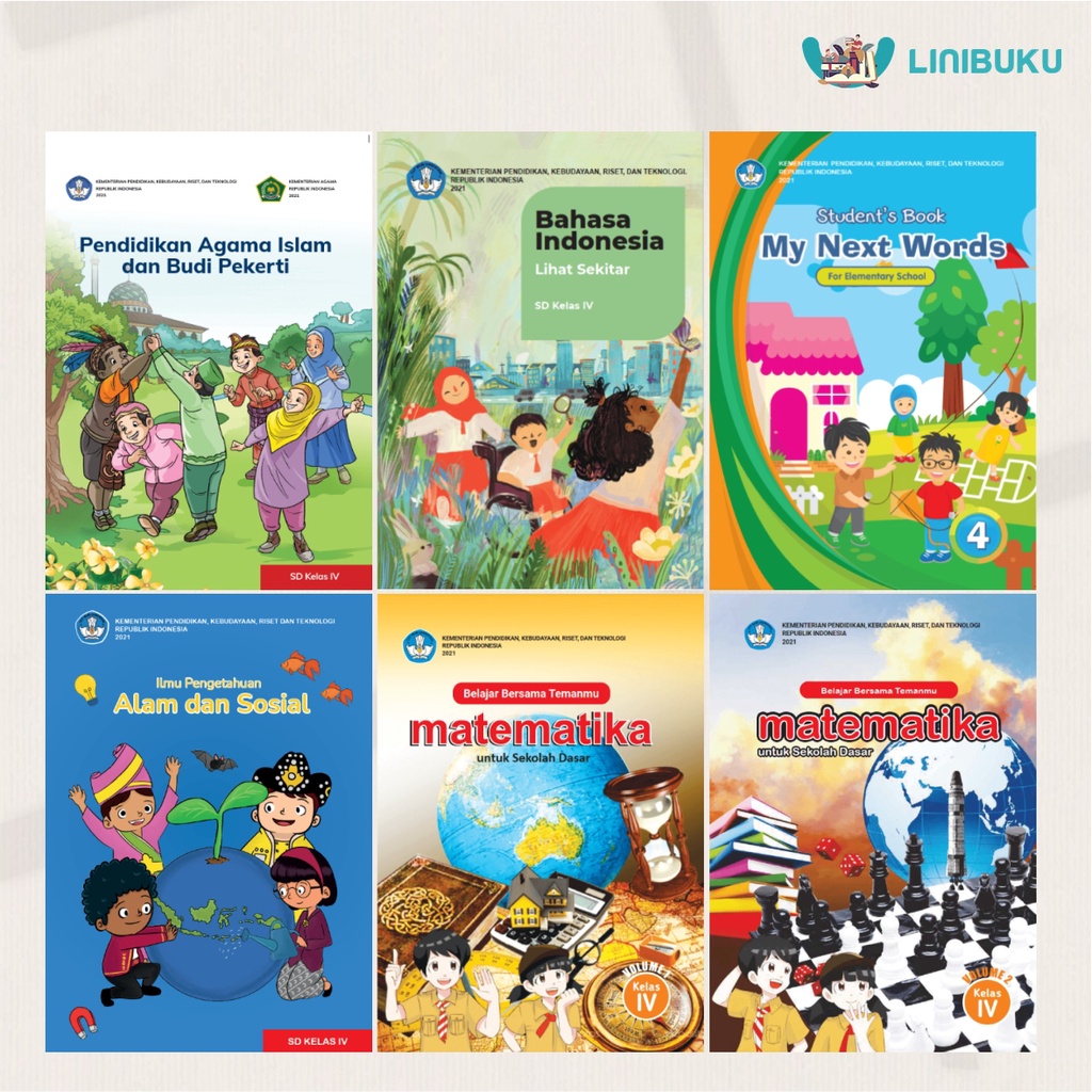 Jual SD KELAS 4 - BUKU KURIKULUM MERDEKA - SISWA - BUKU SEKOLAH ...