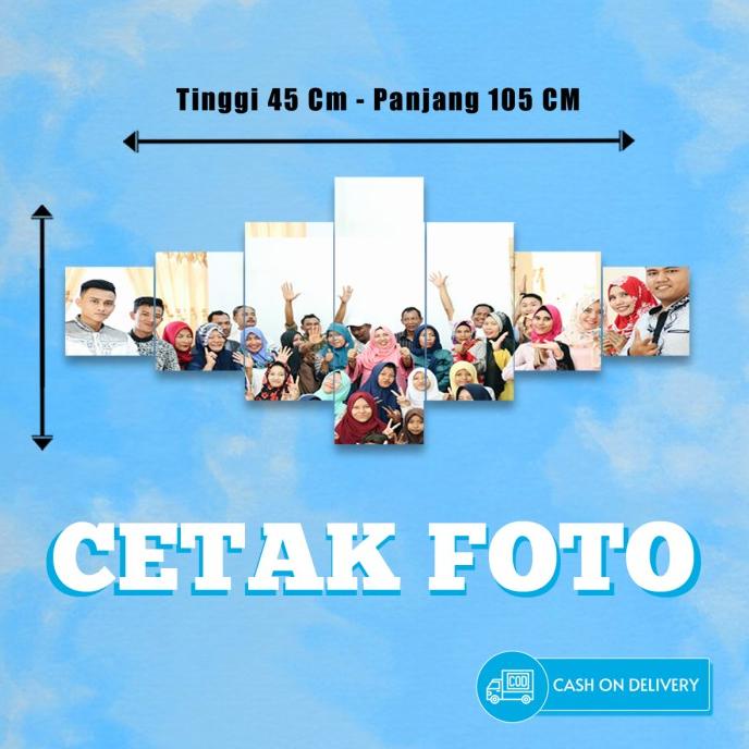 Jual Walldecor Cetak Foto Hiasan Dinding Custom Cetak Foto Keluarga