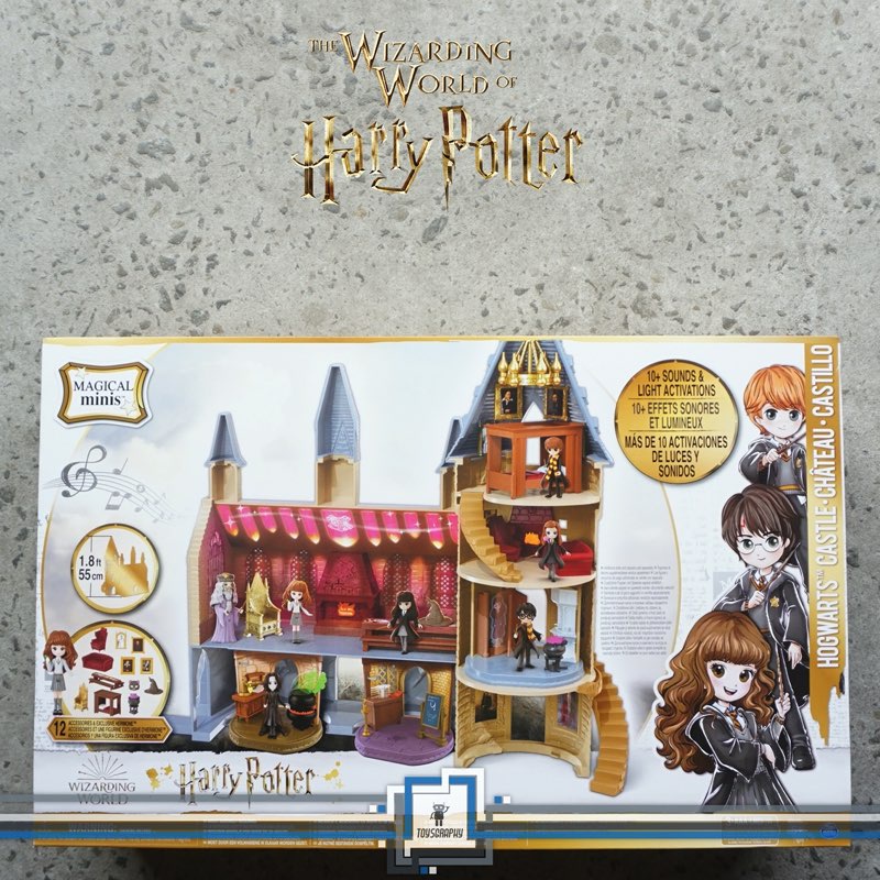 Jual Magical Minis Harry Potter Hogwarts Castle Wizarding World Light ...