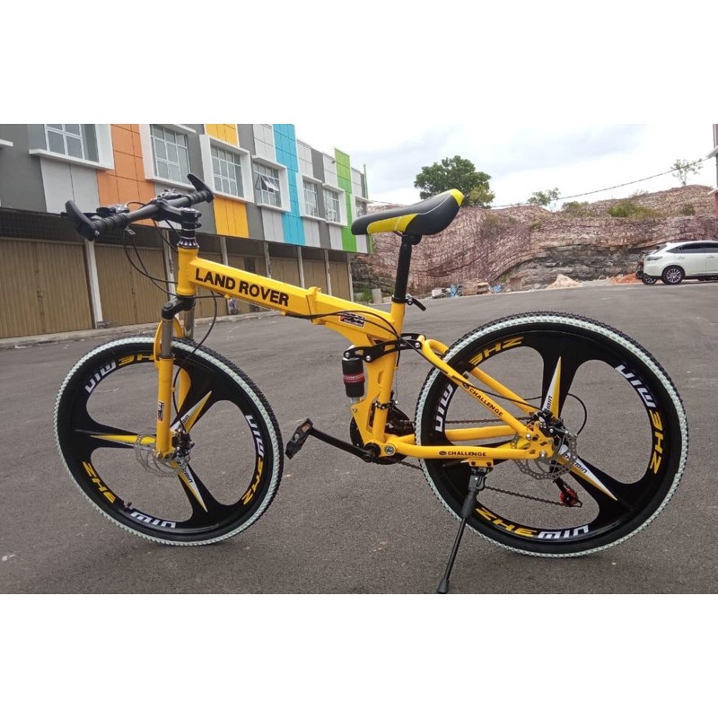 Jual Ready - MTB Sepeda Lipat Landrover dan merci | Shopee Indonesia