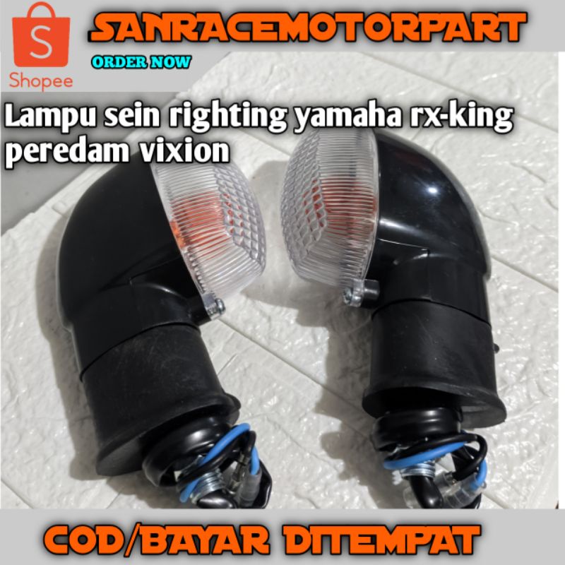 Jual Lampu sein rihting yamaha rxking peredam Lampu rightting | Shopee ...