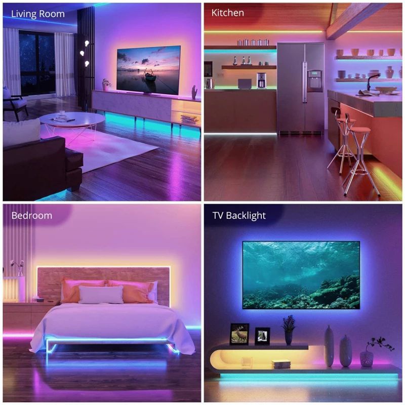 Jual Lampu Tidur Aesthetic Tempel Dinding Kamar Tidur Led Strip Lampu