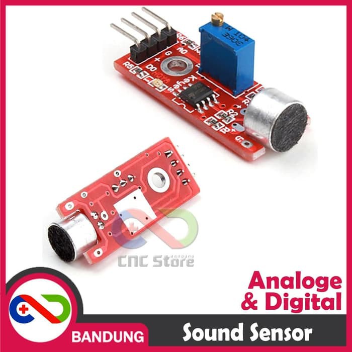 Jual SOUND VOICE DETECTION MICROPHONE SENSOR PENDETEKSI SUARA MODULE ...