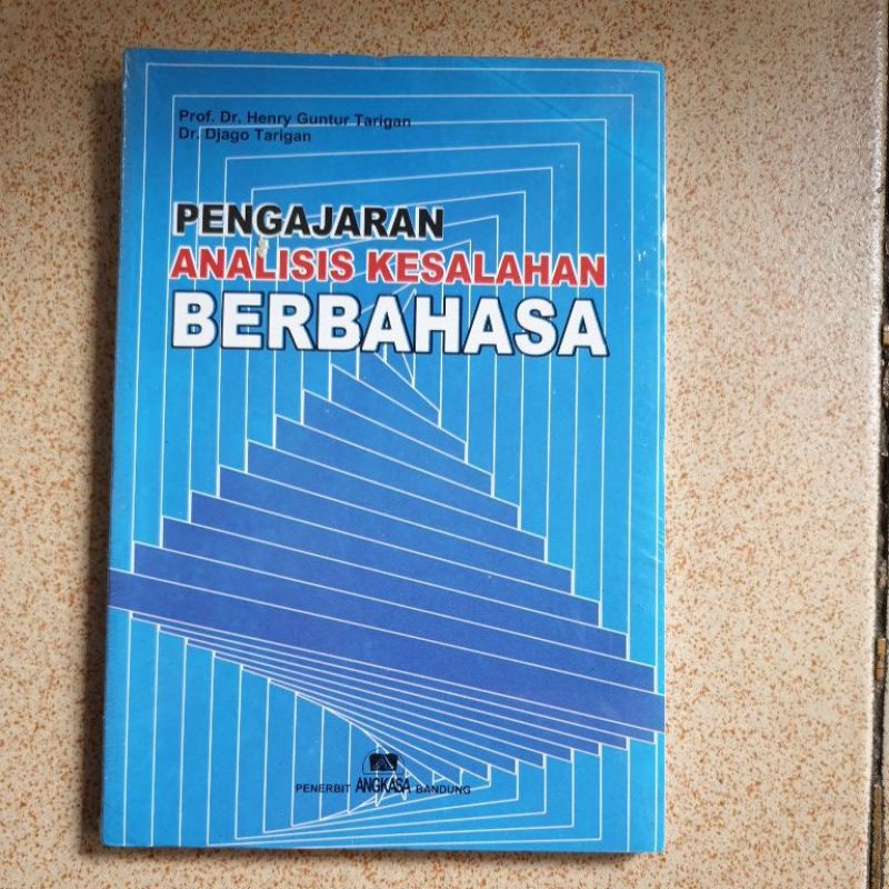 Jual ORIGINAL PENGAJARAN ANALISIS KESALAHAN BERBAHASA | Shopee Indonesia