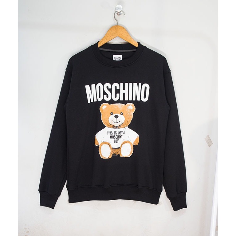 Moletom moschino hot sale masculino