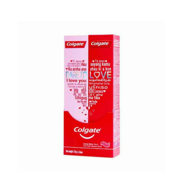 Jual Colgate Dare To Love Toothpaste [130 g/ Twinpack] , | Shopee Indonesia