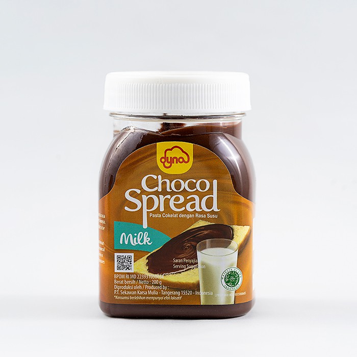 Jual Selai Coklat Susu Dyna Choco Spread Milk 200gr Shopee Indonesia 4693