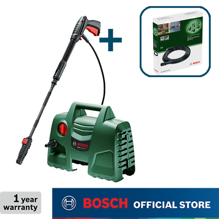 Jual Bosch High Pressure Washer with Extension Hose 6M 100Bar 1200Watt