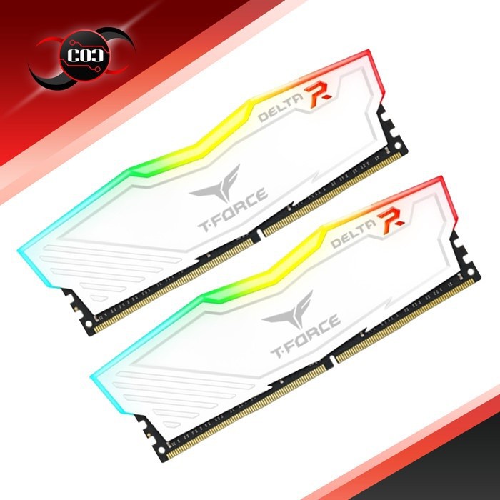 Jual Team Delta DDR4 RGB PC25600 3200Mhz Dual Channel 32GB (2x16GB ...