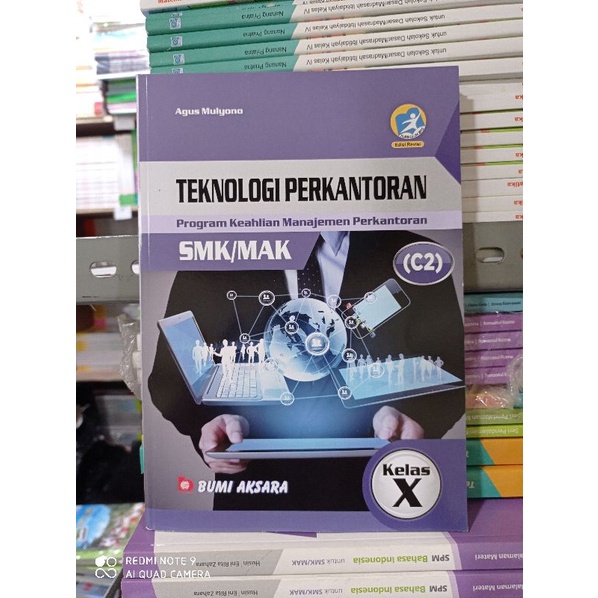 Jual NEW Buku SMK Teknologi Perkantoran Kelas X Bumi Aksara | Shopee ...