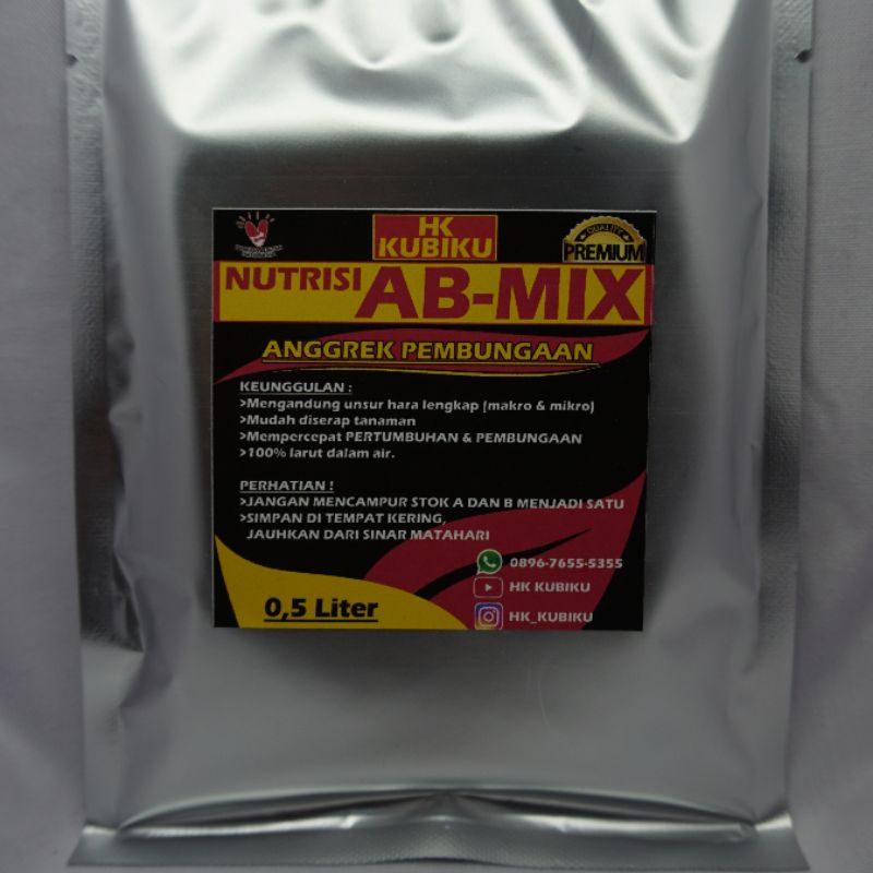 Jual Pupuk Anggrek Pembungaan /Nutrisi AB MIX Anggrek Agar Cepat ...