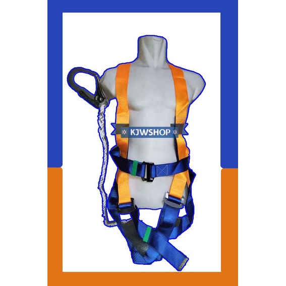 Jual Safety Harness Single Hook Safety Belt Tali Pengaman Kerja FB14515